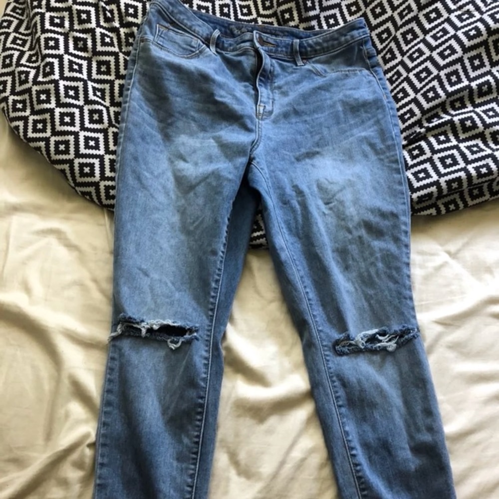Target Brand Ripped Jeans